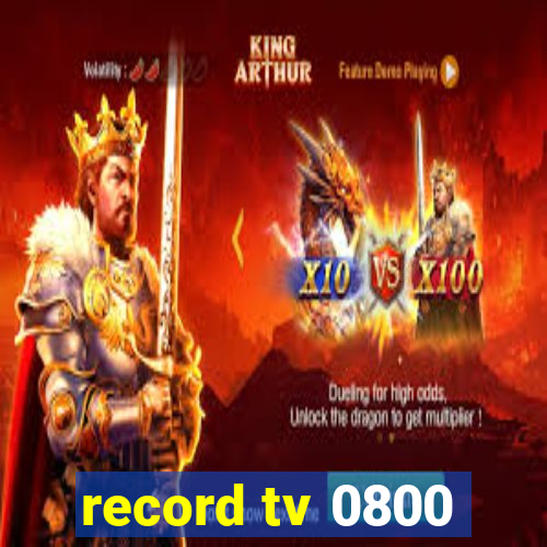 record tv 0800